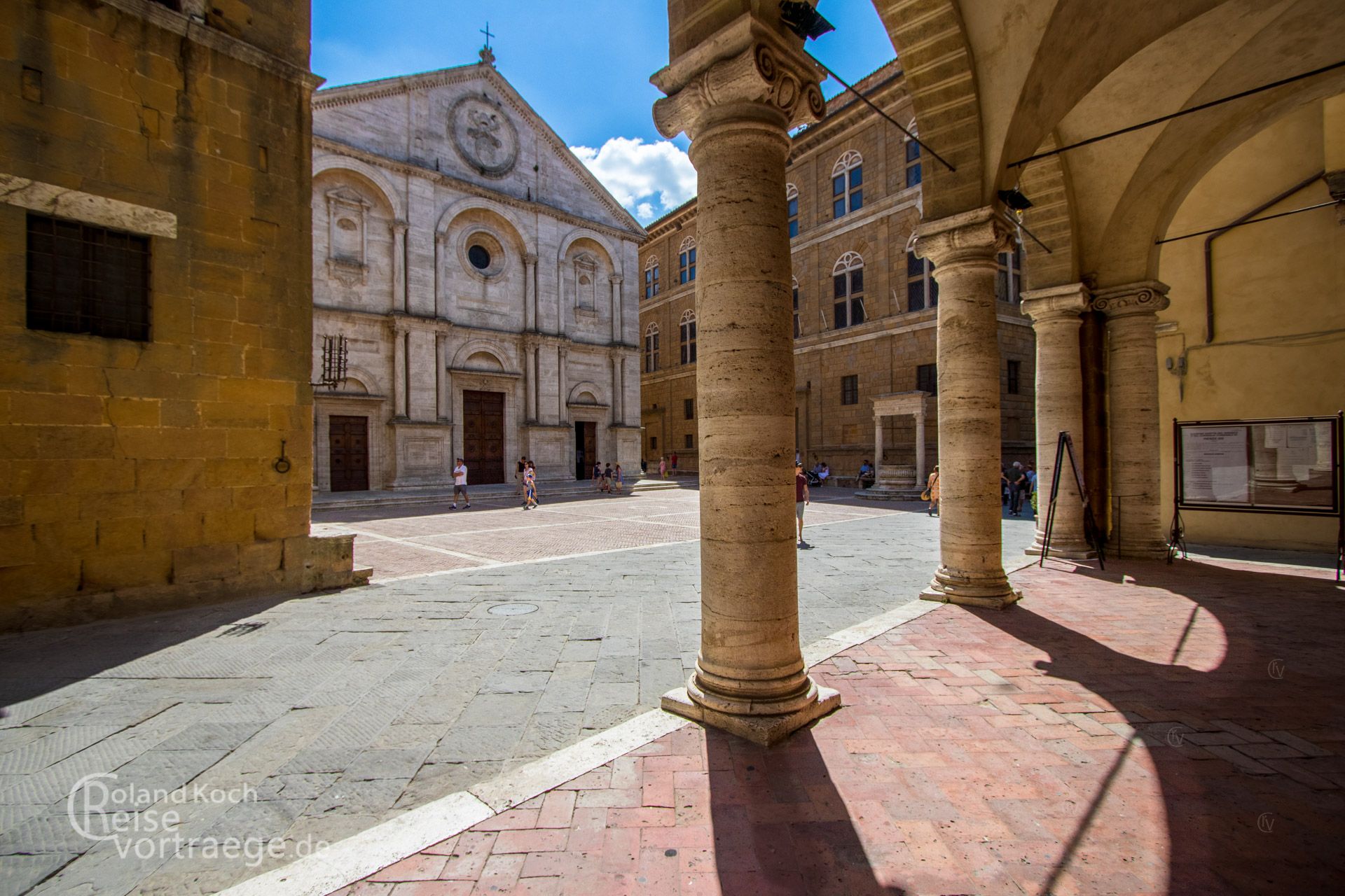 Cattedrale von Pienza, Val d´Orcia, Toskana